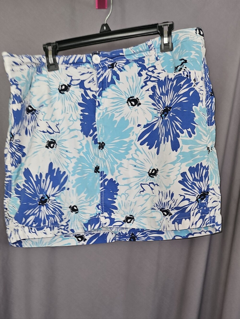 Blue Floral Women’s Skort